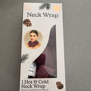 Neck Wrap - Burgundy Hot & Cold Neck Wrap